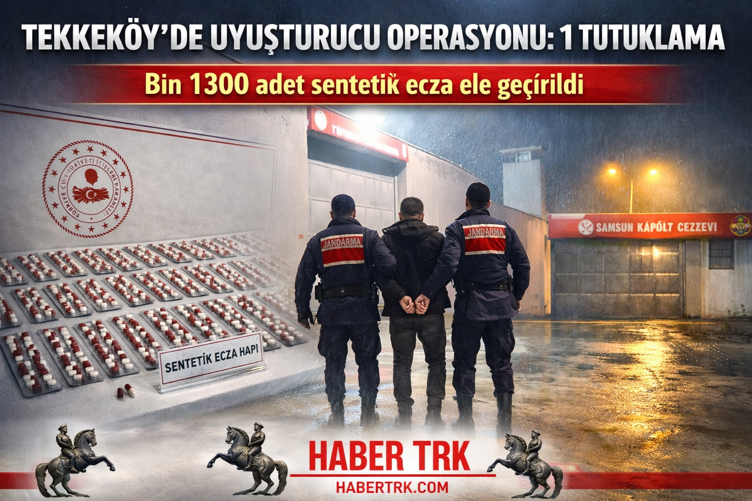 Tekkeköy’de Uyuşturucu Operasyonu: 1 Tutuklama
