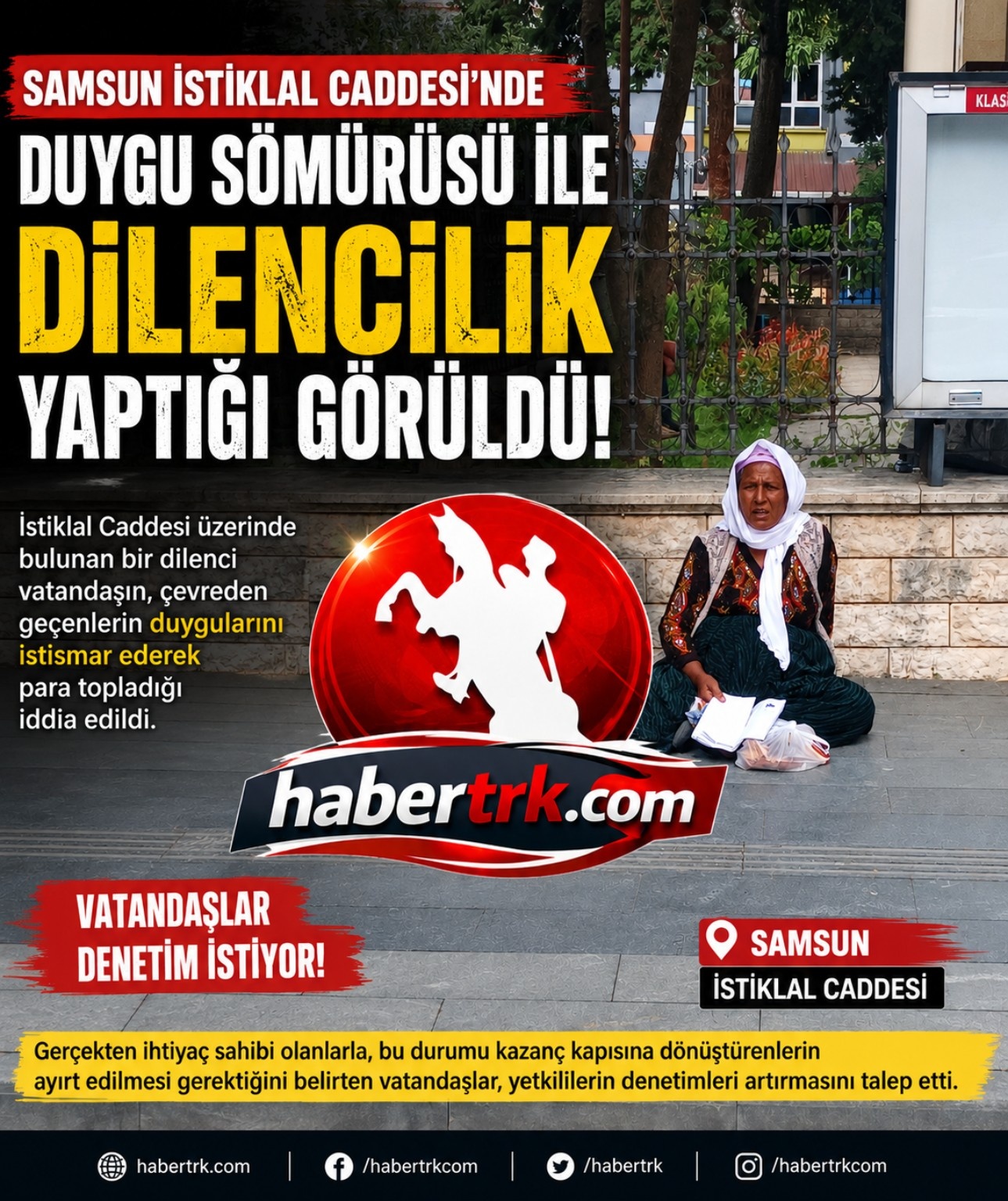 İstiklal Caddesi'nde Dilencilik Tepki Çekti: Vatandaşlar Denetim İstiyor