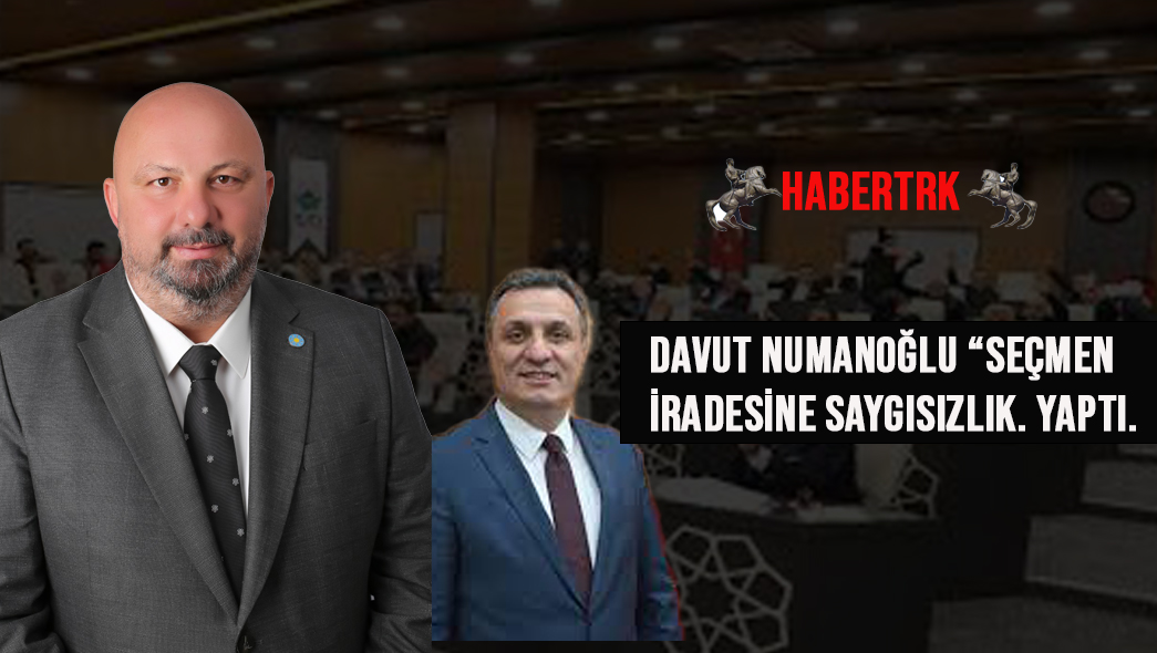 “Seçmen iradesine saygısızlık. 