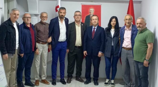Yeni Çağ Partisi Samsun Gürcü Derneği’ne Ziyaret