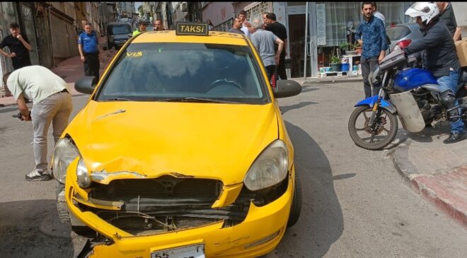 Samsun’da Trafik Kazası: Kurye Ağır Yaralandı, Taksi Şoförü Gözaltında