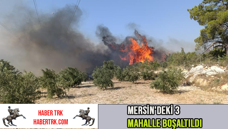 Mersin Silifke’de Orman Yangını: 3 Mahalle Boşaltıldı, Müdahale Sürüyor