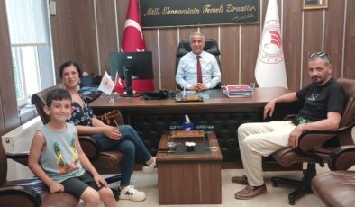 Yeni Çağ Partisi’nden Samsun İl Tarım Müdürü’ne Ziyaret
