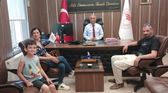 Yeni Çağ Partisi’nden Samsun İl Tarım Müdürü’ne Ziyaret