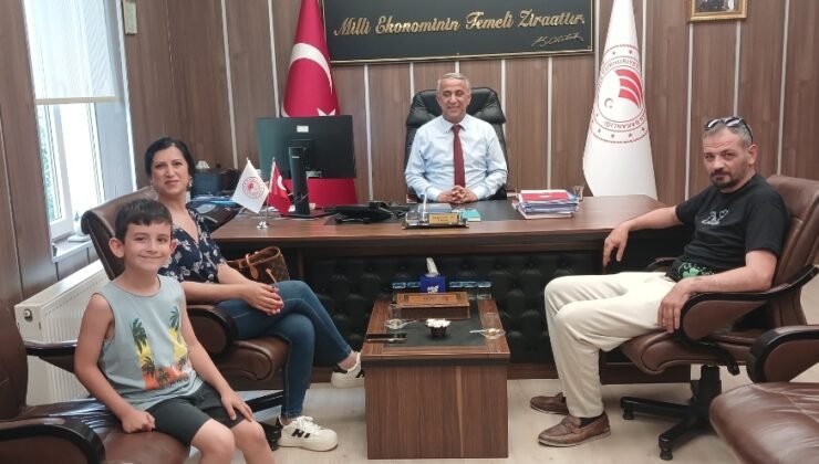 Yeni Çağ Partisi’nden Samsun İl Tarım Müdürü’ne Ziyaret