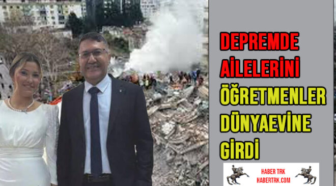 Depremde Ailelerini Kaybeden Öğretmenler Dünyaevine Girdi