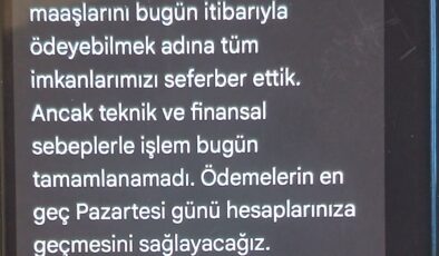 Sampa Yine Gündemde: 3450 Çalışan Maaş Bekliyor!