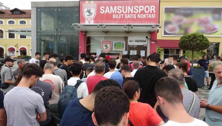 Samsunspor Taraftarlarından Panathinaikos Maçı Biletlerine Yoğun İlgi!