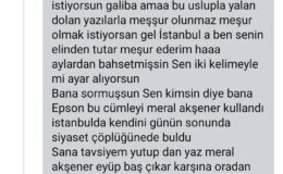 Yakakent Dernekler Federasyonu Genel Başkanı Eyüp Baş’tan Skandal Tehdit!