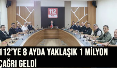 112 Acil Çağrı Hizmetleri İl Koordinasyon Toplantısı Yapıldı