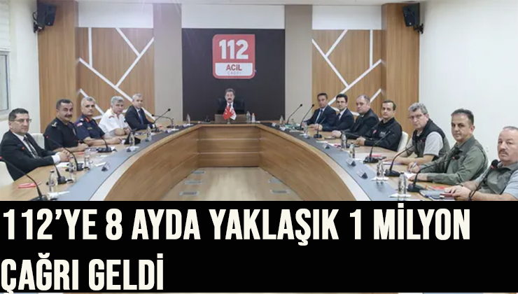 112 Acil Çağrı Hizmetleri İl Koordinasyon Toplantısı Yapıldı