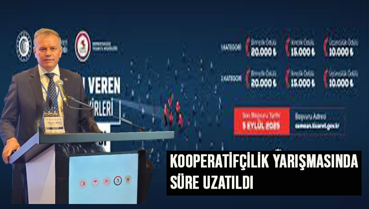Kooperatifçilik Yarışmasında Süre Uzatıldı